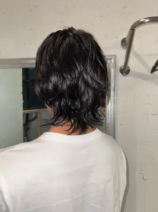 ミディアム パーマ メンズ 💈メンズ特化💈 TASUKUのヘアスタイル
