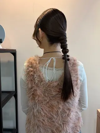 ヘアアレンジ メンズカラー ハイトーン/虹歩のヘアスタイル