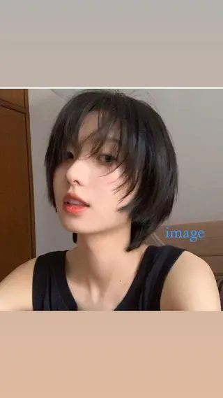 ショート ♡レイヤーボブ パーマ/うらら♡のヘアスタイル