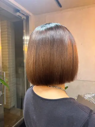 ミディアム 💜髪質改善/ 艶カラー/ミナ🩷のヘアスタイル