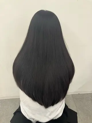 ロング カラー ヘアアレンジ 💓色落ちまで綺麗な 垢抜けカラー💓のヘアスタイル