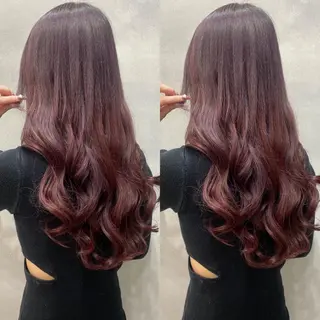 ミディアム カラー ヘアアレンジ FAAM Tsuneのヘアスタイル