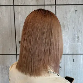 ミディアム カラー 柔らかいbeige ¦韓国¦🩰マユ🩰のヘアスタイル