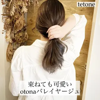 ロング カラー テトネ タカシのヘアスタイル