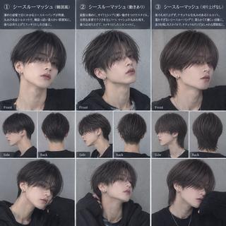 ショート メンズ メンズカット/カラー 特化美容師のヘアスタイル