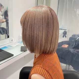 ショート カラー センターパート特化 井上健太のヘアスタイル
