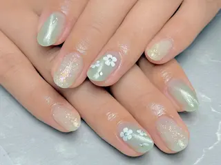 ネイル マジック ミラーのネイルデザイン