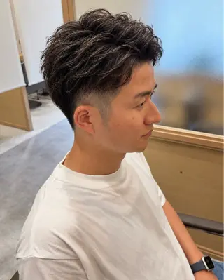 ショート メンズ 久木原 ゆりのヘアスタイル