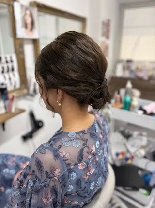 ヘアアレンジ ヘアサロン ミカヅキのヘアスタイル