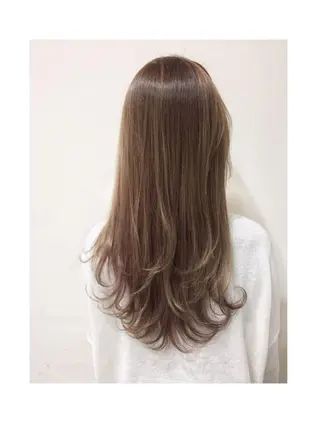 ショート ミディアム セミロング ロング カラー パーマ ヘアアレンジ メンズ キッズ ネイル まつエク エクステ/レイヤー 落合/心斎橋のヘアスタイル