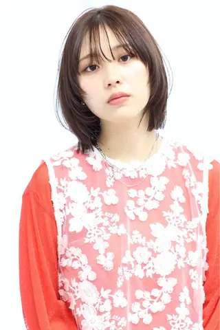 ショート 暖色カラー💞 菊地しおんのヘアスタイル