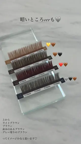 マツエク・マツパ eyelash salon　ririのマツエク・マツパデザイン