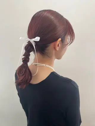 ヘアアレンジ 塔崎 りこのヘアスタイル