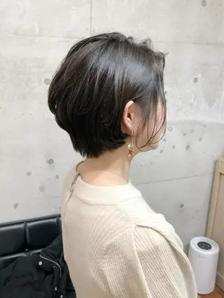 ショート カラー 増山 大起のヘアスタイル