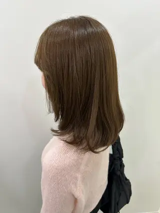 ミディアム カラー レイヤー/ヘアセット 💐nao.のヘアスタイル