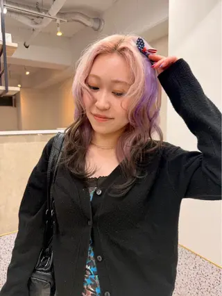セミロング カラーモデル募集中 Rei🐈‍⬛/大宮のヘアスタイル