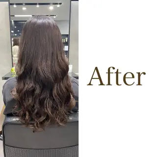 ロング カラー ヘアアレンジ FAAM Tsuneのヘアスタイル