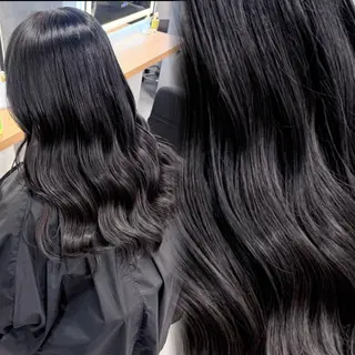 カラー 札幌韓国風艶カラー 🎀𝐒𝐀𝐇𝐎のヘアスタイル