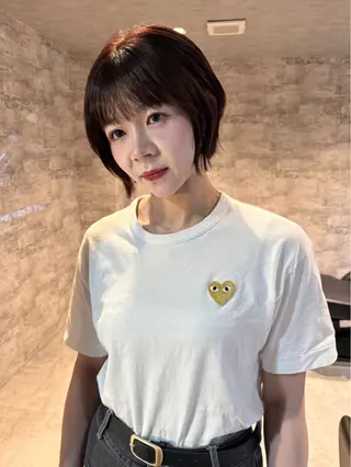 ショート カラー パーマ mai / linoah˚✧のヘアスタイル