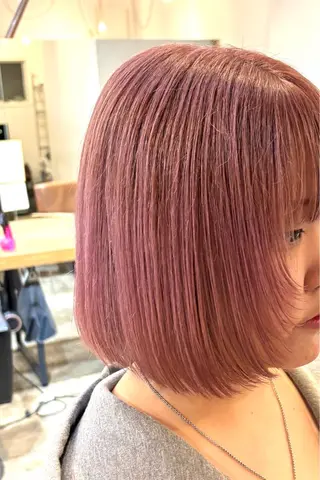 カラー ORe'S HAIR BE GLaDユウナのヘアスタイル