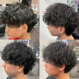 パーマ メンズ 町田エリアＮｏ．１/ パーマ特化/太田京希のヘアスタイル