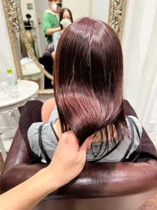 セミロング 🐝Haney .haruka🐝のヘアスタイル