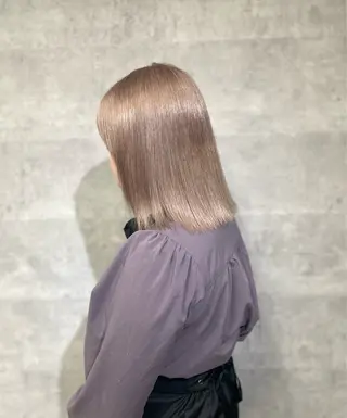 カラー ヘアアレンジ yasuハイトーン/ デザインカラーのヘアスタイル