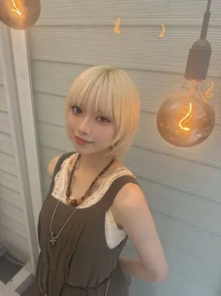 ショート カラー 💎透明感カラー特化 💎TAISEIのヘアスタイル
