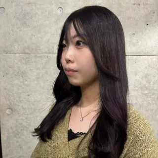カラー HAGA HINAのヘアスタイル