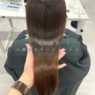 ロング 🤍髪質改善/酸熱× 艶カラー🤍🫧リサのヘアスタイル