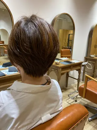 ショート 田中 美沙希のヘアスタイル