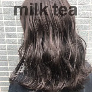 ロング カラー 月100人以上 髪質改善施術|谷口のヘアスタイル