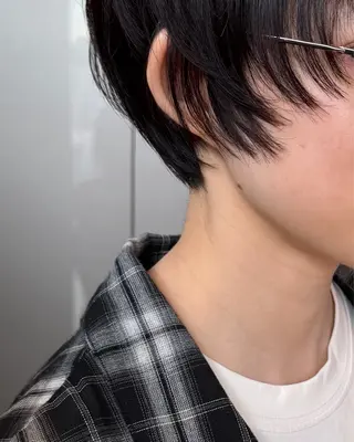ショート 似合わせカット/ デザインカラー🦄のヘアスタイル