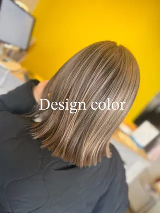 ミディアム カラー YAP！HAIR トコツメアヤノのヘアスタイル