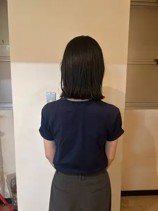 ミディアム ORe'S HAIR BE　GLaDまなみのヘアスタイル