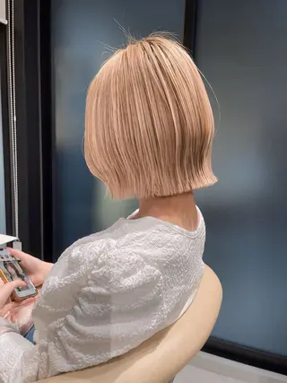 ミディアム カラー Aster 店長 れおんのヘアスタイル