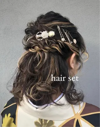 ヘアアレンジ コレットヘアー 田中アヤノのヘアスタイル