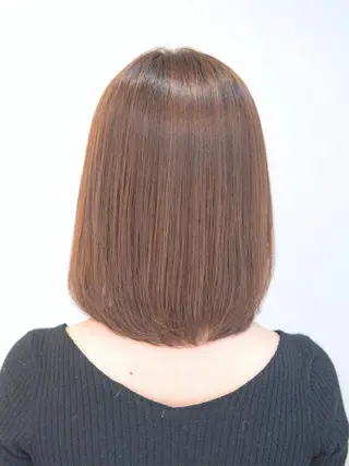 ミディアム 永野 良一のヘアスタイル