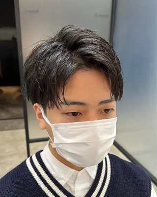 ショート カラー パーマ ヘアアレンジ メンズ メンズ特化美容師 aiの眉毛・アイブロウイメージ