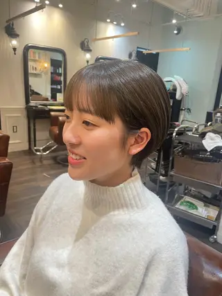ショート 橘　愛佳/暖色系 レイヤーカットのヘアスタイル
