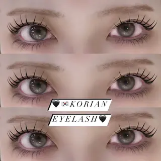 マツエク・マツパ Le'a first KANAMI🤎🎀のマツエク・マツパデザイン