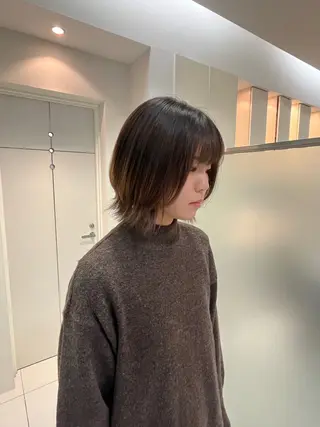 ミディアム 5C難波悠真 デビュー前モデル募集のヘアスタイル