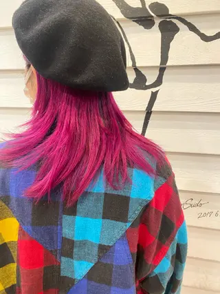 ミディアム カラー 【仙川】 セリナ‎のヘアスタイル
