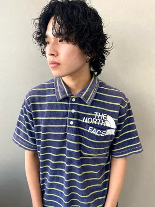 ショート パーマ メンズ 福岡🍒ボブ🌼 ショート🌻大津成美のヘアスタイル