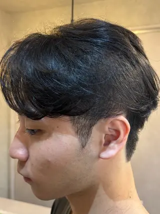 メンズ 高橋駿太/髪質改善/ 表参道/カットモデルのヘアスタイル