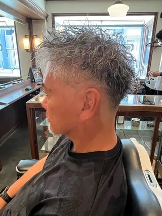 喜瀬 慎斗のヘアスタイル