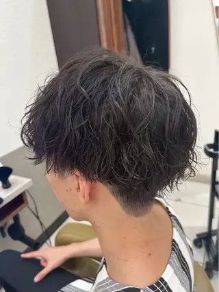 パーマ メンズ Earth/A 美釉のヘアスタイル