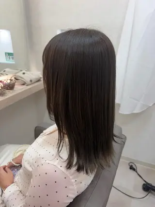 ミディアム カラー 🌈透け感カラー/ 髪質改善RINA🌈のヘアスタイル