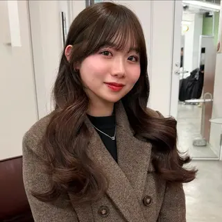 ロング カラー エクステモデル募集 💗大阪梅田/川上のヘアスタイル