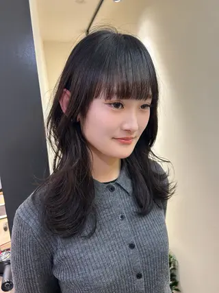 ロング hubhair レイヤー/透明感のヘアスタイル